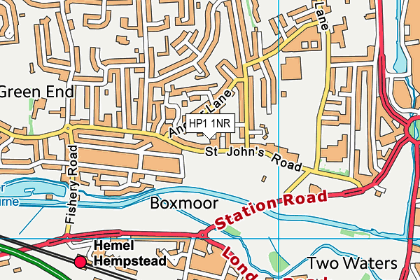 HP1 1NR map - OS VectorMap District (Ordnance Survey) HP1 1NR map - OS VectorMap District (Ordnance Survey)