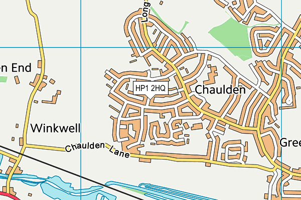 HP1 2HQ map - OS VectorMap District (Ordnance Survey) HP1 2HQ map - OS VectorMap District (Ordnance Survey)