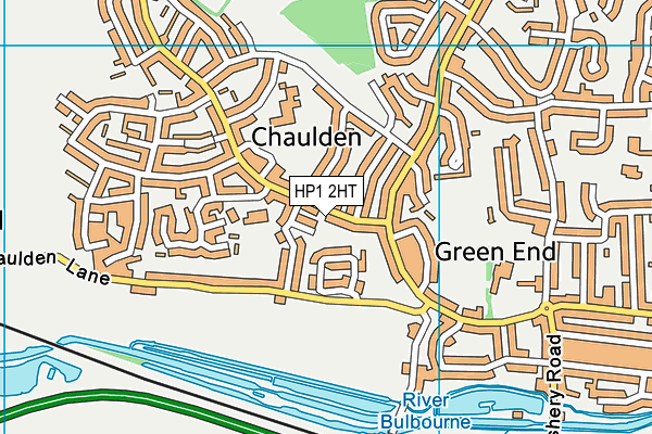 HP1 2HT map - OS VectorMap District (Ordnance Survey) HP1 2HT map - OS VectorMap District (Ordnance Survey)