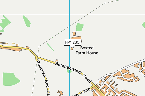 HP1 2SQ map - OS VectorMap District (Ordnance Survey) HP1 2SQ map - OS VectorMap District (Ordnance Survey)