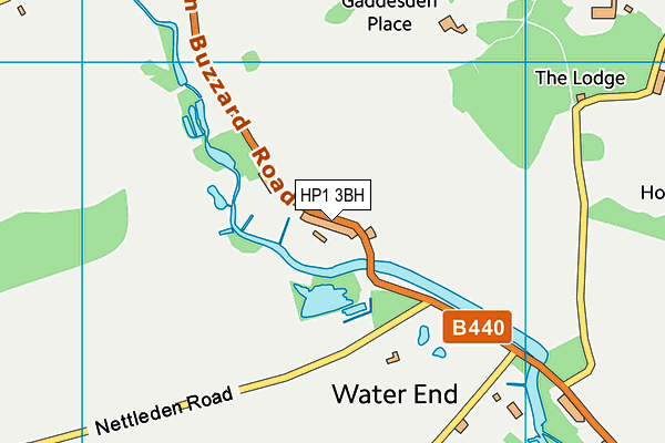 HP1 3BH map - OS VectorMap District (Ordnance Survey) HP1 3BH map - OS VectorMap District (Ordnance Survey)