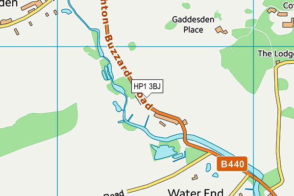 HP1 3BJ map - OS VectorMap District (Ordnance Survey) HP1 3BJ map - OS VectorMap District (Ordnance Survey)