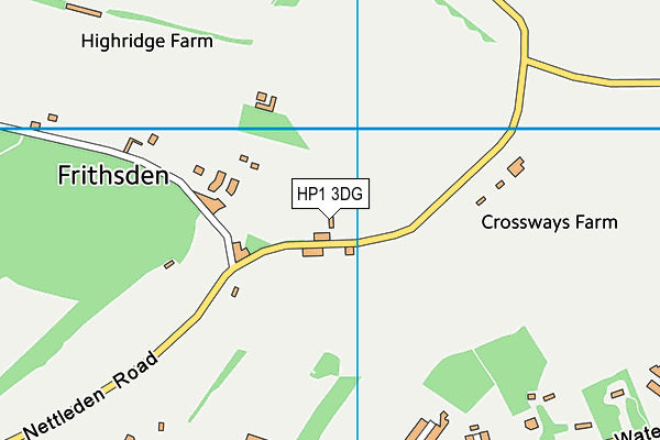 HP1 3DG map - OS VectorMap District (Ordnance Survey) HP1 3DG map - OS VectorMap District (Ordnance Survey)