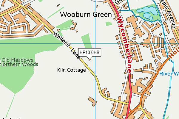 HP10 0HB map - OS VectorMap District (Ordnance Survey) HP10 0HB map - OS VectorMap District (Ordnance Survey)