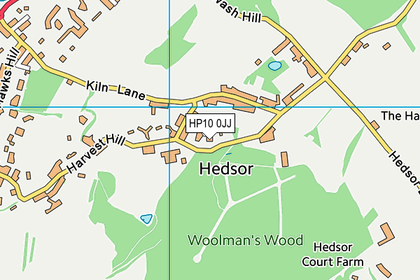 HP10 0JJ map - OS VectorMap District (Ordnance Survey) HP10 0JJ map - OS VectorMap District (Ordnance Survey)