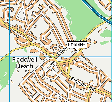 HP10 9NY map - OS VectorMap District (Ordnance Survey) HP10 9NY map - OS VectorMap District (Ordnance Survey)
