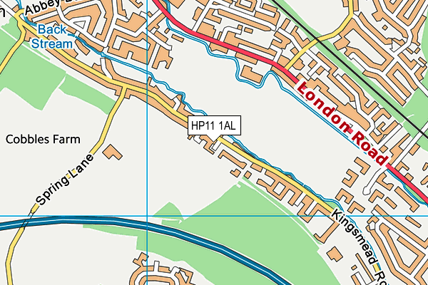 HP11 1AL map - OS VectorMap District (Ordnance Survey) HP11 1AL map - OS VectorMap District (Ordnance Survey)