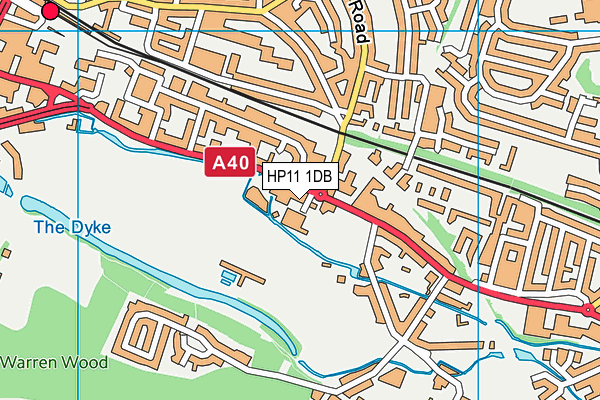 HP11 1DB map - OS VectorMap District (Ordnance Survey) HP11 1DB map - OS VectorMap District (Ordnance Survey)