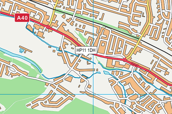 HP11 1DH map - OS VectorMap District (Ordnance Survey) HP11 1DH map - OS VectorMap District (Ordnance Survey)