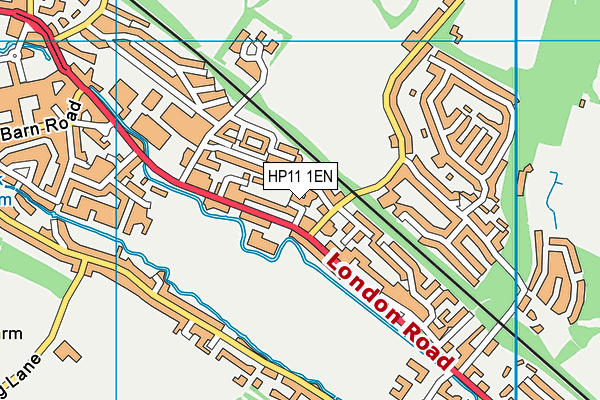 HP11 1EN map - OS VectorMap District (Ordnance Survey) HP11 1EN map - OS VectorMap District (Ordnance Survey)