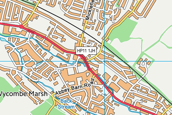 HP11 1JH map - OS VectorMap District (Ordnance Survey) HP11 1JH map - OS VectorMap District (Ordnance Survey)