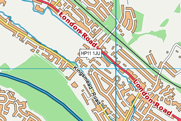 HP11 1JU map - OS VectorMap District (Ordnance Survey) HP11 1JU map - OS VectorMap District (Ordnance Survey)