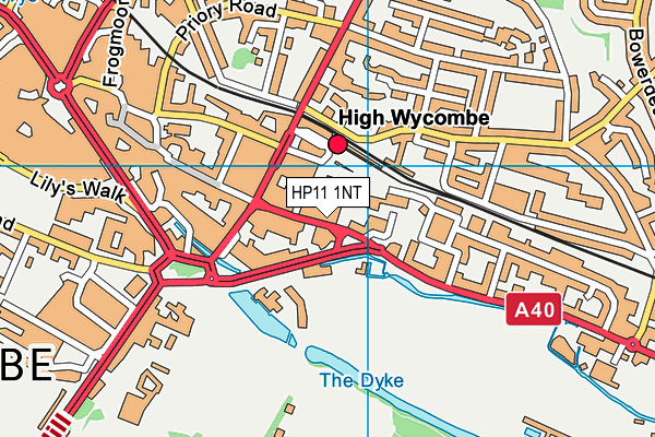HP11 1NT map - OS VectorMap District (Ordnance Survey) HP11 1NT map - OS VectorMap District (Ordnance Survey)