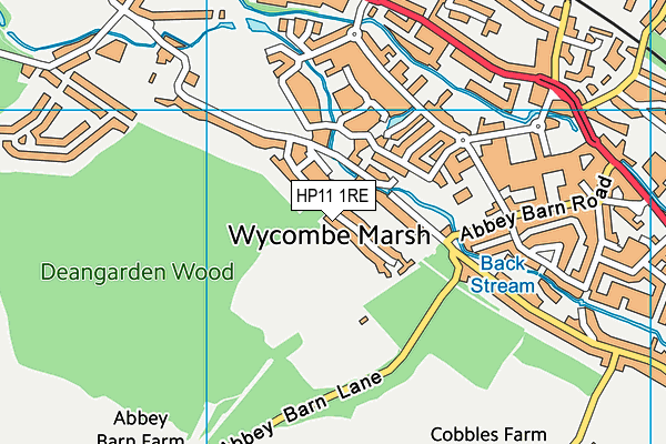 HP11 1RE map - OS VectorMap District (Ordnance Survey) HP11 1RE map - OS VectorMap District (Ordnance Survey)