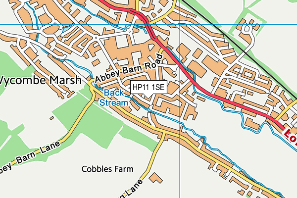 HP11 1SE map - OS VectorMap District (Ordnance Survey) HP11 1SE map - OS VectorMap District (Ordnance Survey)