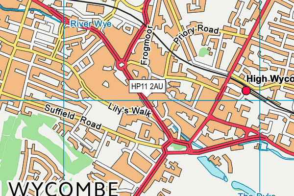 HP11 2AU map - OS VectorMap District (Ordnance Survey) HP11 2AU map - OS VectorMap District (Ordnance Survey)