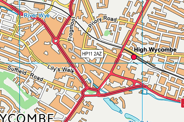 HP11 2AZ map - OS VectorMap District (Ordnance Survey) HP11 2AZ map - OS VectorMap District (Ordnance Survey)