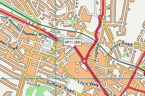 HP11 2EN map - OS VectorMap District (Ordnance Survey) HP11 2EN map - OS VectorMap District (Ordnance Survey)