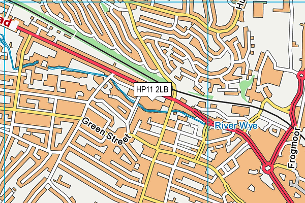 HP11 2LB map - OS VectorMap District (Ordnance Survey) HP11 2LB map - OS VectorMap District (Ordnance Survey)