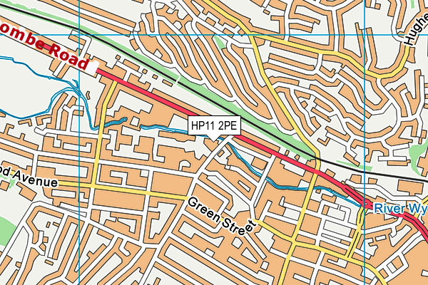 HP11 2PE map - OS VectorMap District (Ordnance Survey) HP11 2PE map - OS VectorMap District (Ordnance Survey)