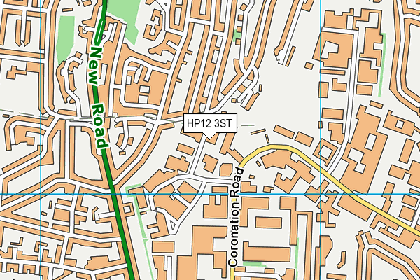 HP12 3ST map - OS VectorMap District (Ordnance Survey) HP12 3ST map - OS VectorMap District (Ordnance Survey)