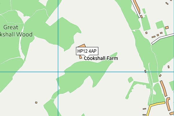 HP12 4AP map - OS VectorMap District (Ordnance Survey) HP12 4AP map - OS VectorMap District (Ordnance Survey)