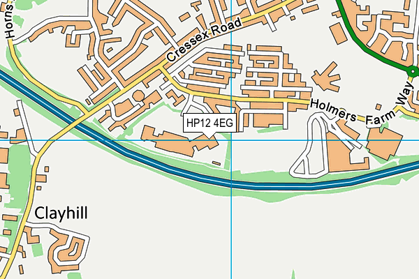 HP12 4EG map - OS VectorMap District (Ordnance Survey) HP12 4EG map - OS VectorMap District (Ordnance Survey)