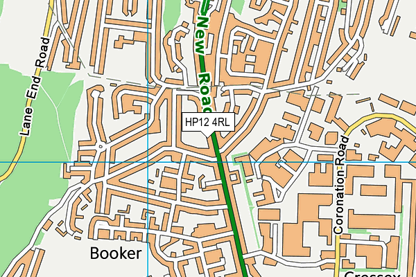 HP12 4RL map - OS VectorMap District (Ordnance Survey) HP12 4RL map - OS VectorMap District (Ordnance Survey)