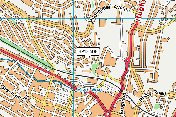 HP13 5DE map - OS VectorMap District (Ordnance Survey) HP13 5DE map - OS VectorMap District (Ordnance Survey)