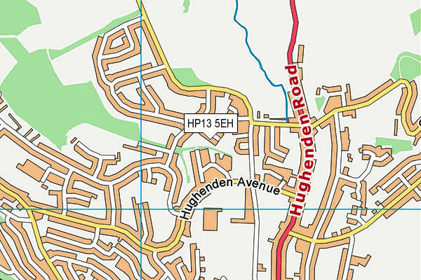 HP13 5EH map - OS VectorMap District (Ordnance Survey) HP13 5EH map - OS VectorMap District (Ordnance Survey)