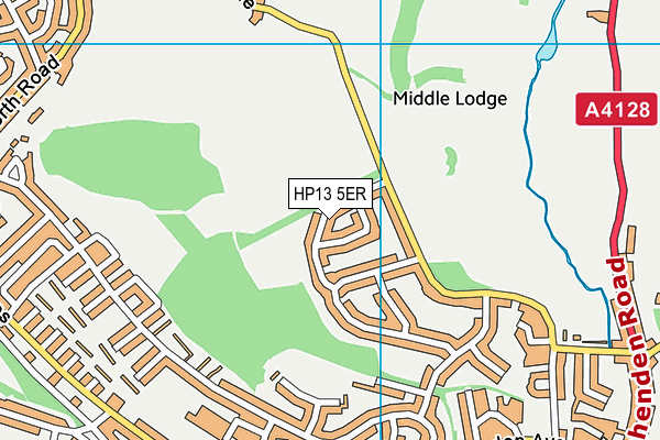 HP13 5ER map - OS VectorMap District (Ordnance Survey) HP13 5ER map - OS VectorMap District (Ordnance Survey)