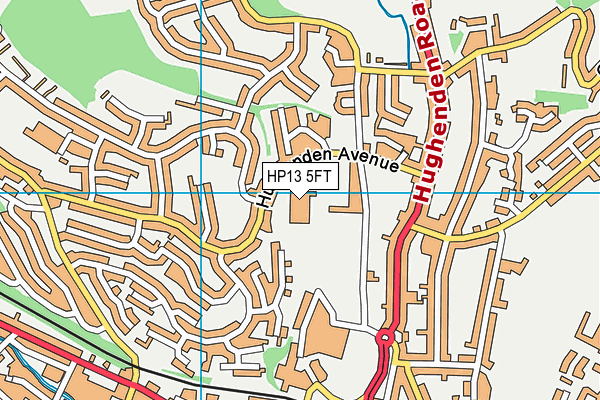 HP13 5FT map - OS VectorMap District (Ordnance Survey) HP13 5FT map - OS VectorMap District (Ordnance Survey)