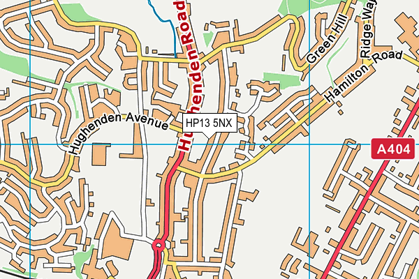 HP13 5NX map - OS VectorMap District (Ordnance Survey) HP13 5NX map - OS VectorMap District (Ordnance Survey)