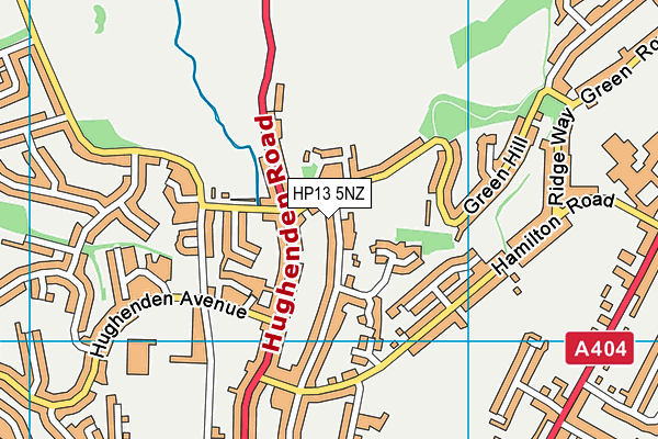 HP13 5NZ map - OS VectorMap District (Ordnance Survey) HP13 5NZ map - OS VectorMap District (Ordnance Survey)