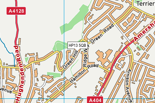 HP13 5QB map - OS VectorMap District (Ordnance Survey) HP13 5QB map - OS VectorMap District (Ordnance Survey)