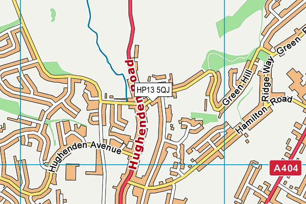HP13 5QJ map - OS VectorMap District (Ordnance Survey) HP13 5QJ map - OS VectorMap District (Ordnance Survey)