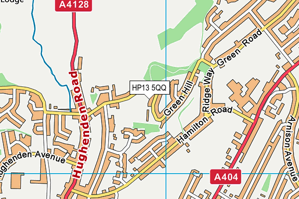 HP13 5QQ map - OS VectorMap District (Ordnance Survey) HP13 5QQ map - OS VectorMap District (Ordnance Survey)