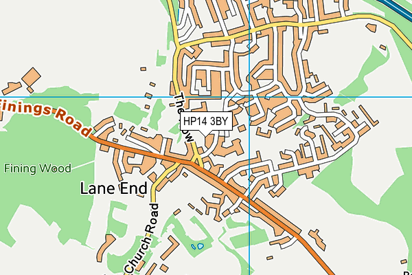 HP14 3BY map - OS VectorMap District (Ordnance Survey) HP14 3BY map - OS VectorMap District (Ordnance Survey)