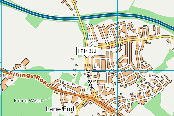 HP14 3JU map - OS VectorMap District (Ordnance Survey) HP14 3JU map - OS VectorMap District (Ordnance Survey)