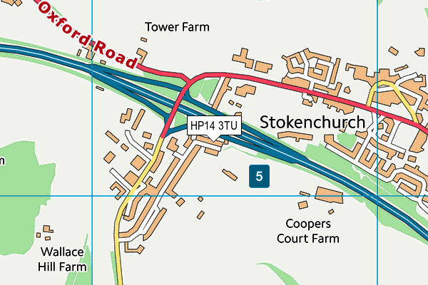 HP14 3TU map - OS VectorMap District (Ordnance Survey) HP14 3TU map - OS VectorMap District (Ordnance Survey)