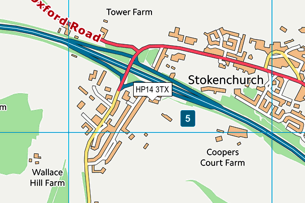 HP14 3TX map - OS VectorMap District (Ordnance Survey) HP14 3TX map - OS VectorMap District (Ordnance Survey)