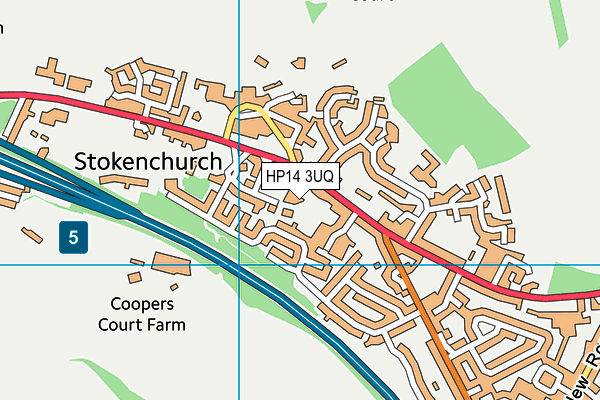 HP14 3UQ map - OS VectorMap District (Ordnance Survey) HP14 3UQ map - OS VectorMap District (Ordnance Survey)