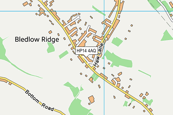 HP14 4AQ map - OS VectorMap District (Ordnance Survey) HP14 4AQ map - OS VectorMap District (Ordnance Survey)