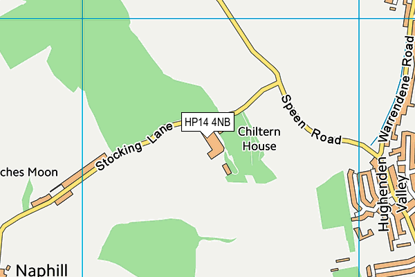 HP14 4NB map - OS VectorMap District (Ordnance Survey) HP14 4NB map - OS VectorMap District (Ordnance Survey)