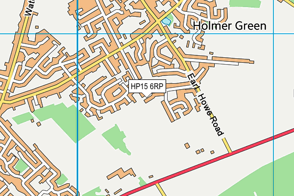 HP15 6RP map - OS VectorMap District (Ordnance Survey) HP15 6RP map - OS VectorMap District (Ordnance Survey)