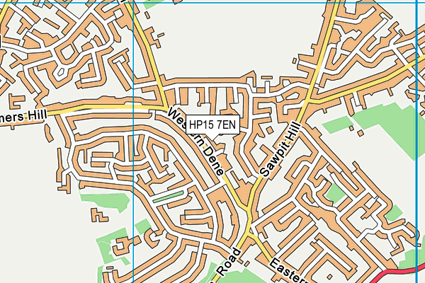 HP15 7EN map - OS VectorMap District (Ordnance Survey) HP15 7EN map - OS VectorMap District (Ordnance Survey)
