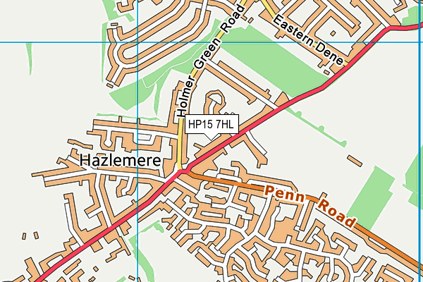 HP15 7HL map - OS VectorMap District (Ordnance Survey) HP15 7HL map - OS VectorMap District (Ordnance Survey)