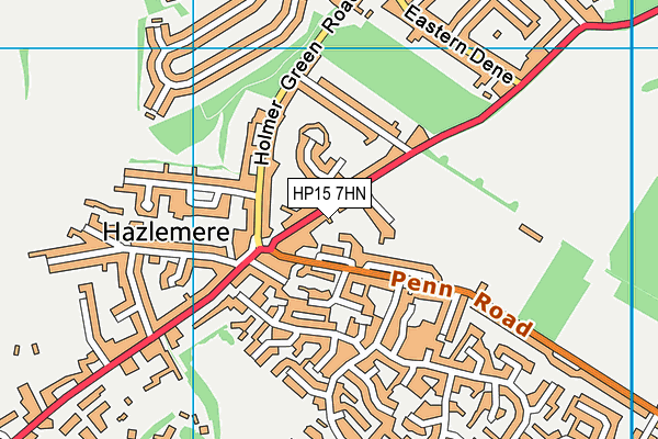 HP15 7HN map - OS VectorMap District (Ordnance Survey) HP15 7HN map - OS VectorMap District (Ordnance Survey)