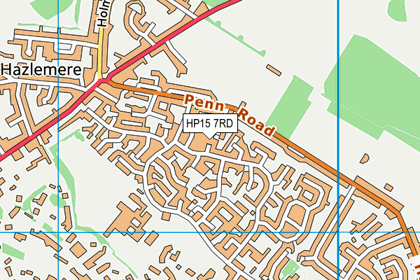 HP15 7RD map - OS VectorMap District (Ordnance Survey) HP15 7RD map - OS VectorMap District (Ordnance Survey)