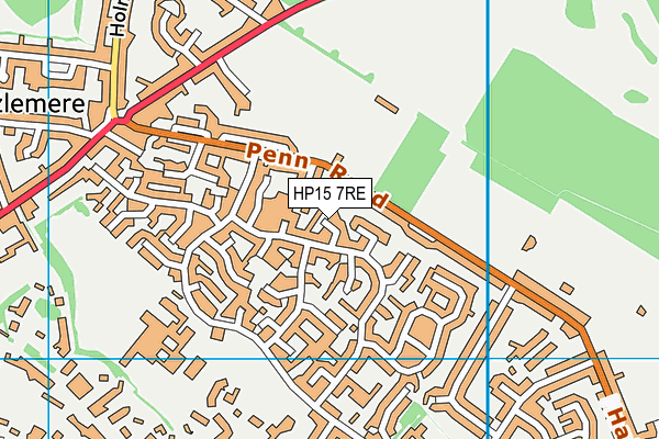 HP15 7RE map - OS VectorMap District (Ordnance Survey) HP15 7RE map - OS VectorMap District (Ordnance Survey)